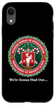 iPhone XR Christmas Yuletide Holiday Bureau of Investigation Deer Seal Case