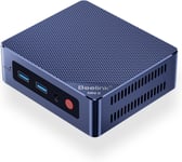 Mini-S12,Mini Pc Avec Processeur Intel Alder Lake N95 (Jusqu'À 3,4 Ghz),8 Go Ram,256 Go Ssd,Hdmi/Wifi6/Bt 5.2/Rj45/Wol/Démarrage Auto