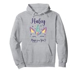 First Name Haley Personalized Haley Pullover Hoodie