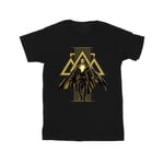 Dc Comics - T-Shirt Black Adam Rising Golden Symbols - Garçon