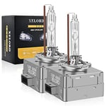 XELORD D1S Xénon Ampoules 35W HID 6000K Blanche Lampe Phare au Remplacer pour Voiture (Pack de 2)