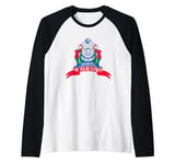 The Polar Express Elf Train Christmas Raglan Baseball Tee