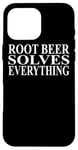 iPhone 16 Pro Max Root Beer Apparel | Unique Funny Beers Lover Design Case