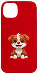 iPhone 14 Plus Red Dog Nose Funny Day 2024 Red Dog Nose Cute Dog for Kids Case