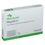 Mepiform® Pansement auto-adhésif siliconé Anti-Cicatrice 5 cm x 7,5 Pansement(S) pc(s)