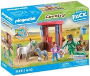 Playmobil 71471 Vétérinaire avec Animaux de la Ferme