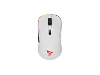 Savio Rift White Gaming Mouse Rgb Dual Mode, Ambidextrous, Optisk, Bluetooth + Usb Type-A, Svart