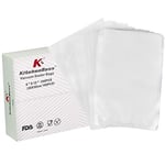 KitchenBoss Sac Sous Vide Alimentaire: Sachet Sous Vide Alimentaire pour L'appareil de Mise Sous Vide, Sac Sous Vide, 100 Sacs 20 x 30cm, Film Sous Vide Alimentaire sans BPA