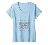 Womens Wedding - Daughter of the bride V-Neck T-Shirt