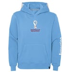 Official FIFA World Cup 2022 Girls Hoodie, Girls, Argentina, Team Colours, Age 13-15 Baby Blue