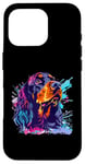 Coque pour iPhone 16 Pro Gordon Setter Pop Art Figurine de race de chien