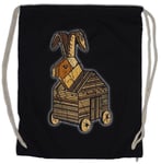 Trojan Rabbit Drawstring Bag Monty Fun Python And The Holy Grail Knight Movie