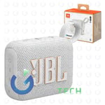 JBL Go 4 Speaker Bluetooth Waterproof IP67 Étui Haut-Parleur Portable Blanc