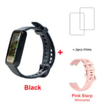 Huawei-Bracelet Connect¿¿ Band 8",Avec ¿¿Cran Amoled,5 Iko,¿¿Tanche,"Capteur D'activit¿¿ Physique Avec Suivi Du Rythme Cardiaque Et Mesure Du Taux D'oxyg¿¿Ne Dans Le Sang Pendant - Type B Add Pink Strap