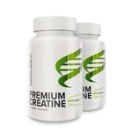 Body Science 2 x Premium Creatine - 120 kapslar Kosttillskott, kreatin