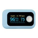 New Pulse_Oximeter Fingertip,Blood Oxygen Saturation Monitor with Alarm,Read in 8s,SpO2 & PR & Pulse Wave,Auto-Sleep Function,LED Display for Adults and Children(NOT battery) P