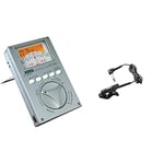 Korg - OT12O Pocket Chromatic Orchestral Tuner & - CM-300-BK Improved Design Contact Microphone for Clip-Type Tuners - Black