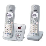 Panasonic Cordless Telephone Twin Pack DECT 6.0 1.8 GHz KX-TG6822NZS