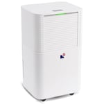 Morris 12L Dehumidifier For Mould and Moisture Extraction Quiet 36dB with Wheels - 25㎡