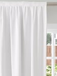 John Lewis ANYDAY Sheer Slot Top Panel, White