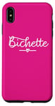 Coque pour iPhone XS Max Bichette surnom cadeau fille femme couple Saint-Valentin