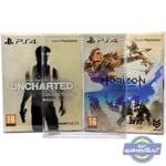 1 x BOX PROTECTOR Horizon Limited Uncharted Special PS4 Games 0.5mm PLASTIC CASE