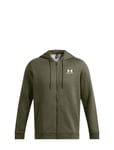 Under Armour Ua Icon Fleece Fz Hood Khaki Green