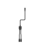 Câble répartiteur en Y DC 1 mâle vers 2 femelles-5,5 mm x 2,1 mm-Câble d'extension CC pour caméra de surveillance CCTV,routeur de surveillance,panneau solaire DVR parallèle.[Y654]