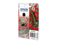 Epson 503 - 4.6 Ml - Svart - Original - Blære Med Rf/Lyd-Alarm - Blekkpatron - For Expression Home Xp-5200, Xp-5205  Workforce Wf-2960Dwf, Wf-2965Dwf