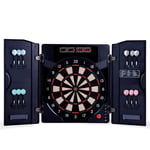 Nologo ZWJ-JJ Dart Board électronique Dart Box Dart Cible Automatique Scoring Souple Dart avec Adaptateur Full Power Taille Match Dart Board (Couleur, Taille: Taille)