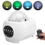 Projector Star Sky Lamp Multi-Color USB LED Speaker Music Player Night Light TPG