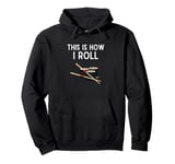 This Is How I Roll Sushi Hoodie Funny Sushi Roll Pullover Hoodie