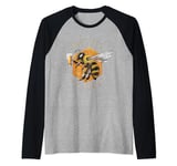 Mead Drinking Beer | Buzzed On Honey Mead Raglan Baseball Tee