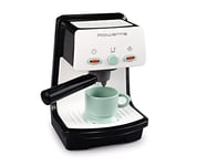 Smoby - Rowenta Espresso - Machine à Café pour Enfant - Jouet d'Imitation - Fonctions Sons et Lumières - 310597 Noir