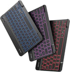 Näppäimistöt, Mini Wireless Bluetooth Taustavalaistu Tablet Keyboard