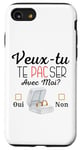 Coque pour iPhone SE (2020) / 7 / 8 Veux Tu Te Pacser Avec Moi Demande Pacs Originale Pacsé