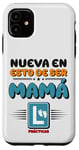 Coque pour iPhone 11 Nouvelle Maman Design Familial avec Symbole L