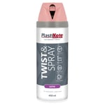 Sprayfärg Plasti-kote T&S Ljus Rosa Halvblank 400 ml