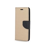 ETUI FOLIO HOUSSE FANCY PORTEFEUILLE POUR APPLE IPHONE 12 MINI OR GOLD