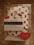 TANGLE TEEZER Compact 2X HELLO KITTY Detangling Hairbrush FASTP&P XMAS BRUSH