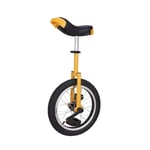 Trunicycles pour adultes Enfants - Cadre en acier, 16inch / 18 pouces / 20 pouces One Wheel Balance Balance Vélo pour adolescents Men femme garçon coureur, montagne en plein air ( Size : 18IN(46CM) )