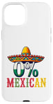 Coque pour iPhone 15 Plus 0% Mexicain Cinco De Mayo Fiesta Sombrero Funny Party