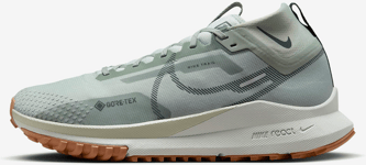 Nike Men's Waterproof Trail-running Shoes Pegasus Trail 4 Gore-tex Juoksukengät JADE HORIZON/LIGHT SILVER/GUM MEDIUM BROWN/VINTAGE GREEN