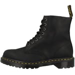 DR MARTENS Homme 1460 Pascal Boots, Black Waxed Full Grain, 39 EU