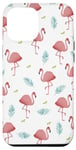 Coque pour iPhone 14 Plus Flamant rose – Cadeau amusant rose tropical