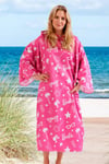 Doll Palm Towel Poncho Hooded Beach Bath