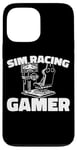 Coque pour iPhone 13 Pro Max Gamer - Simulation De Course Racer Sim Racing