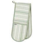 Ulster Weavers Sage Stripe Double Oven Glove