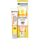 Soins ciblés Garnier  Skinactive Vitamine C Fluide Anti-taches Spf50+ glow