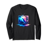 Vintage Television TV Retro 70s 80s Long Sleeve T-Shirt